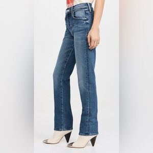 MOTHER High Waisted Double Hiker Skimp in Love Bombs - Size 28